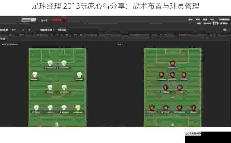 足球经理 2013玩家心得分享:战术布置与球员管理