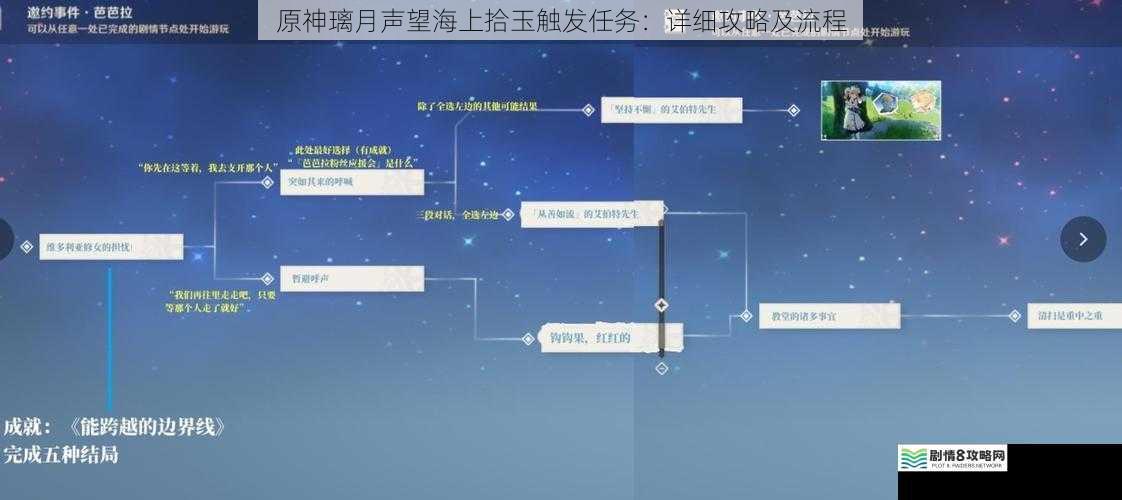 原神璃月声望海上拾玉触发任务:详细攻略及流程