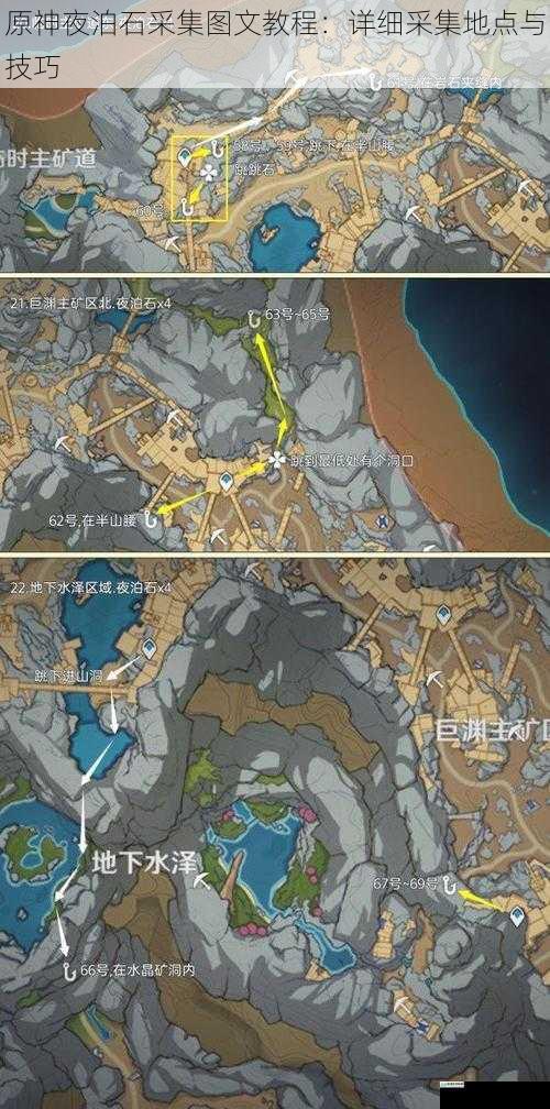 原神夜泊石采集图文教程:详细采集地点与技巧