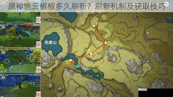 原神绝云椒椒多久刷新?刷新机制及获取技巧