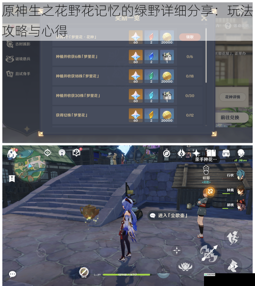 原神生之花野花记忆的绿野详细分享:玩法攻略与心得