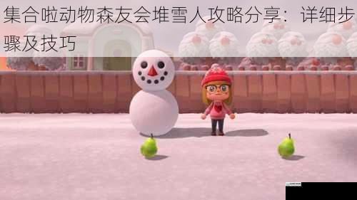 集合啦动物森友会堆雪人攻略分享:详细步骤及技巧