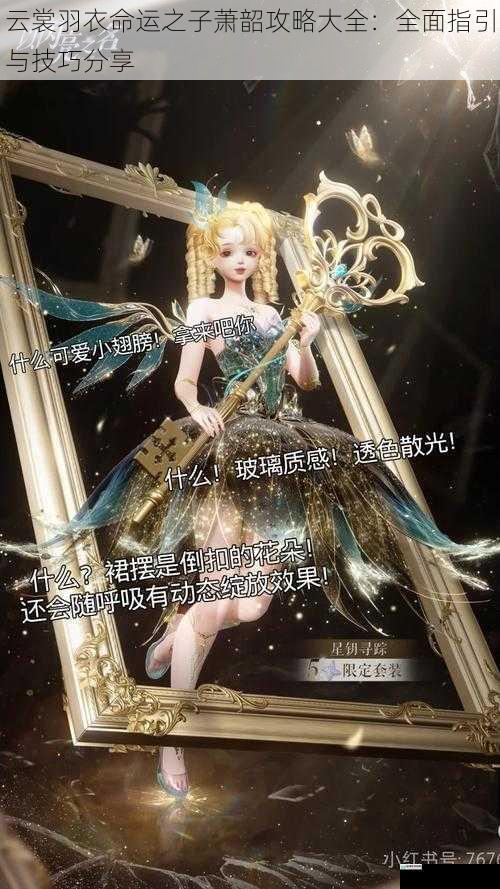 云裳羽衣命运之子萧韶攻略大全:全面指引与技巧分享