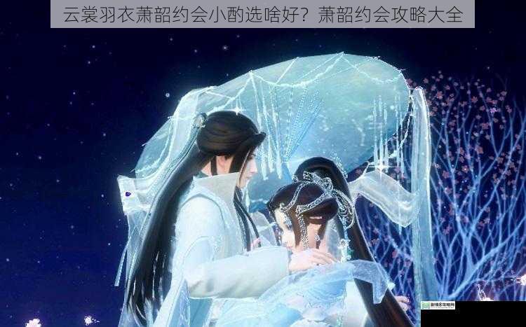 云裳羽衣萧韶约会小酌选啥好?萧韶约会攻略大全