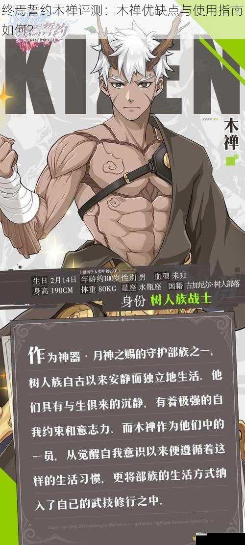 终焉誓约木禅评测:木禅优缺点与使用指南如何?