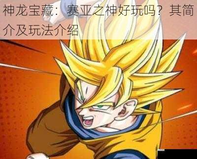 神龙宝藏:赛亚之神好玩吗?其简介及玩法介绍
