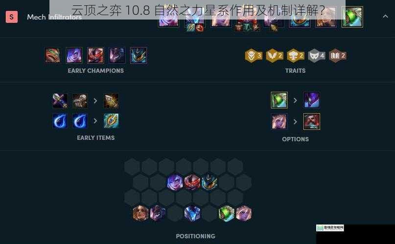 云顶之弈 10.8 自然之力星系作用及机制详解?