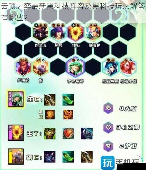 云顶之弈最新黑科技阵容及黑科技玩法解答有哪些?