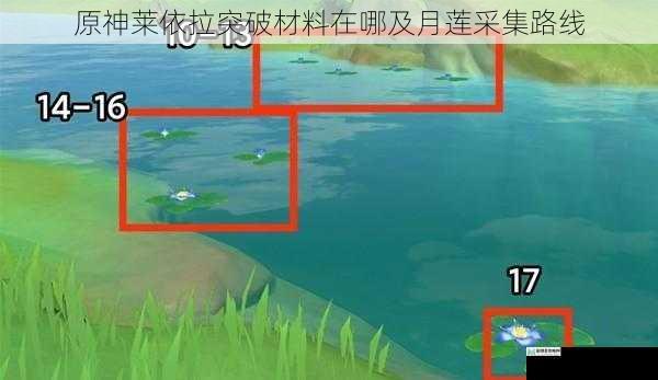 原神莱依拉突破材料在哪及月莲采集路线