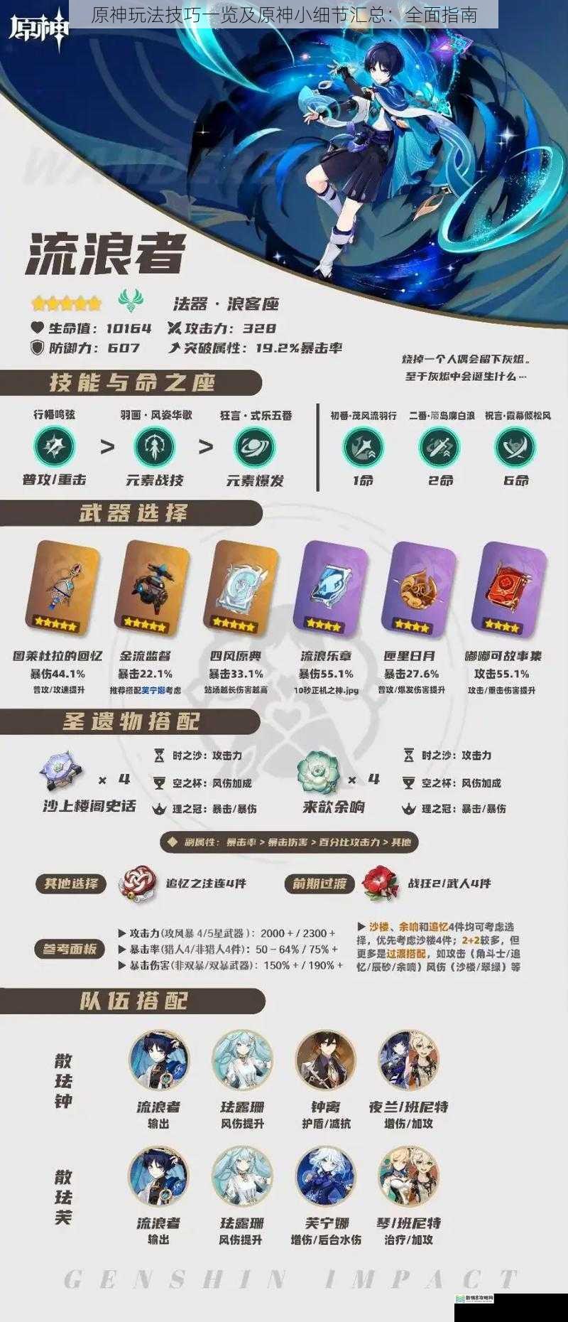 原神玩法技巧一览及原神小细节汇总:全面指南