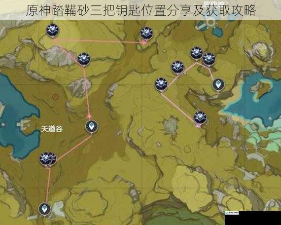原神踏鞴砂三把钥匙位置分享及获取攻略