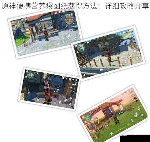 原神便携营养袋图纸获得方法:详细攻略分享