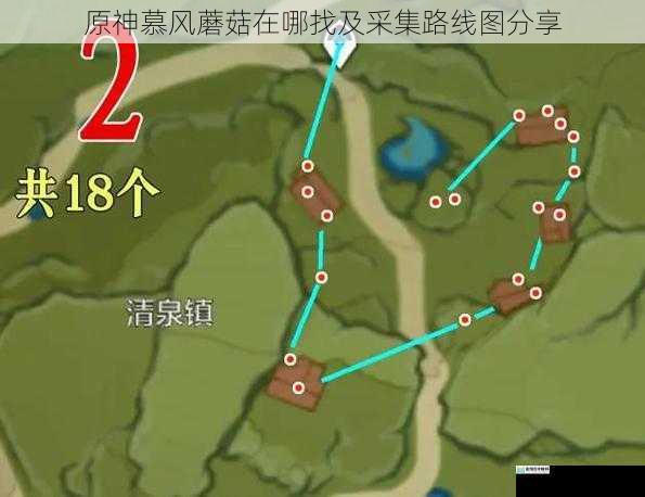 原神慕风蘑菇在哪找及采集路线图分享