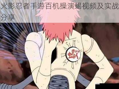 火影忍者手游百机操演蝎视频及实战分享