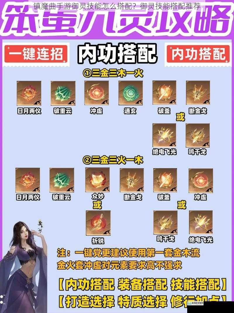 镇魔曲手游御灵技能怎么搭配?御灵技能搭配推荐