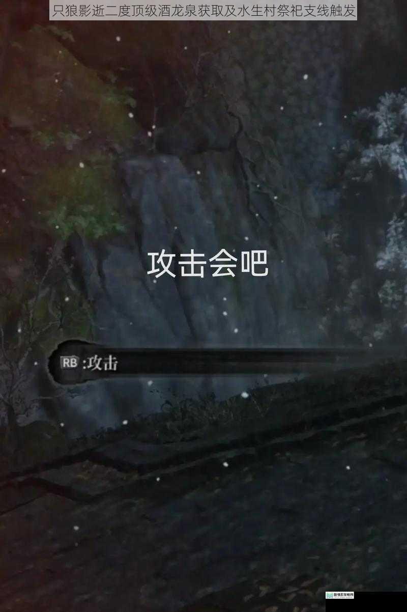 只狼影逝二度顶级酒龙泉获取及水生村祭祀支线触发