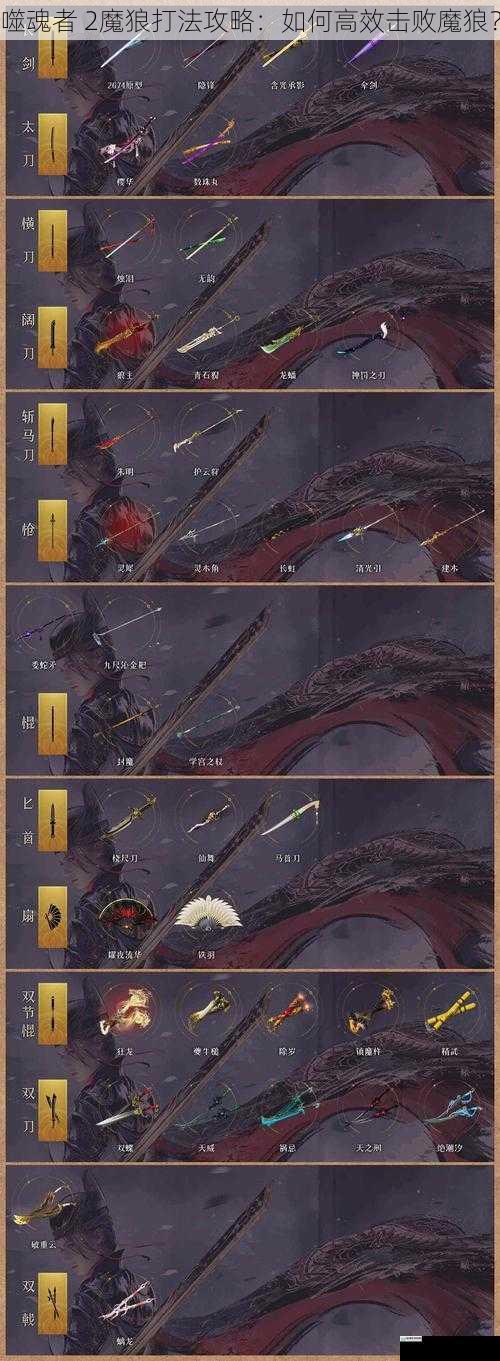 噬魂者 2魔狼打法攻略:如何高效击败魔狼?