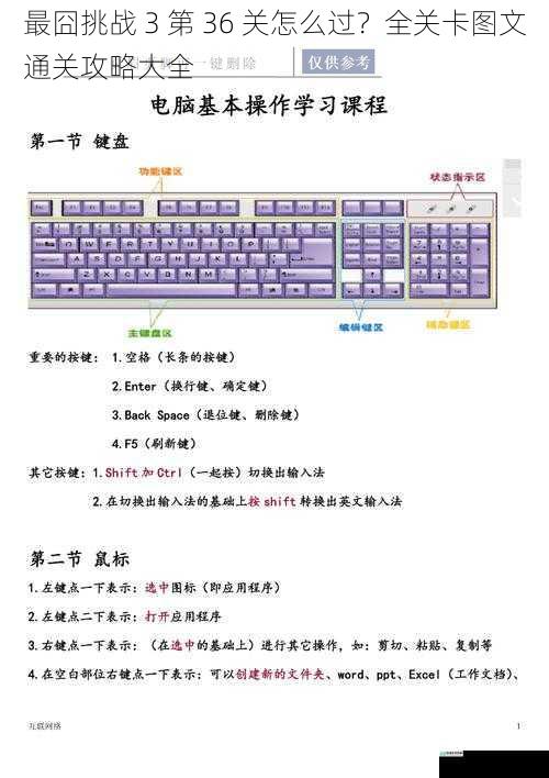 操作技巧篇