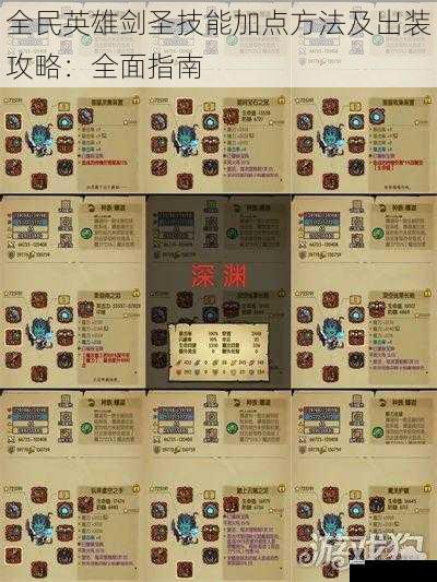 技能加点方法