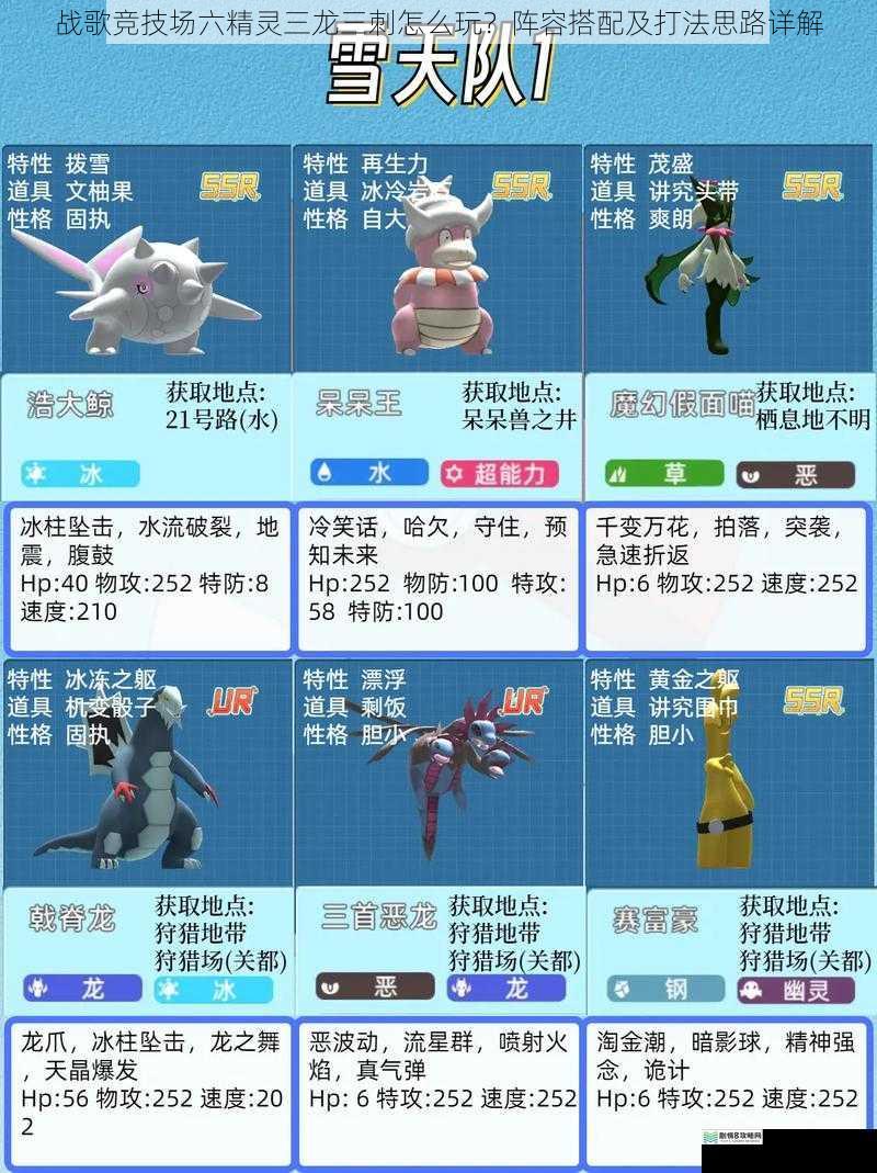 精灵阵容搭配