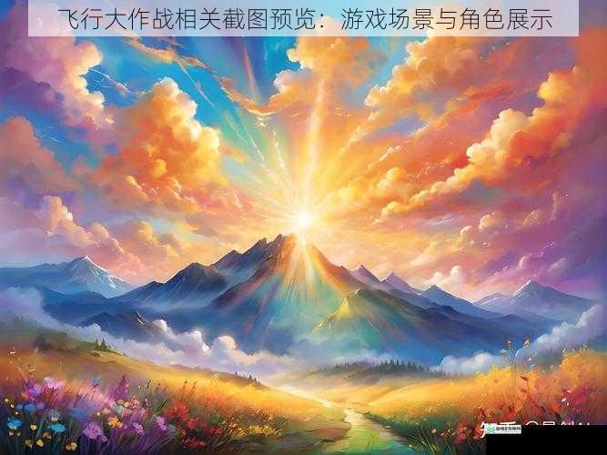 游戏场景:奇幻天空的画卷
