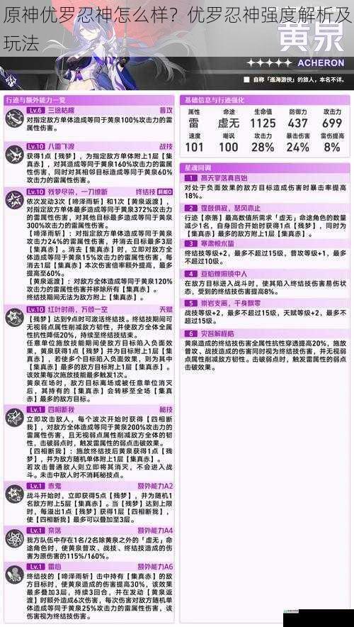 技能机制解析