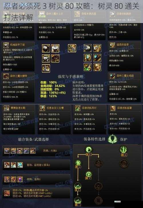 技能搭配与装备选择