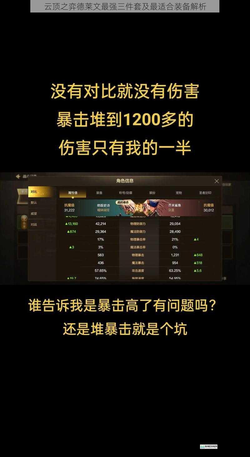 伤害输出与暴击率
