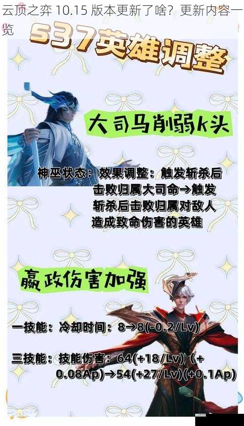 英雄调整
