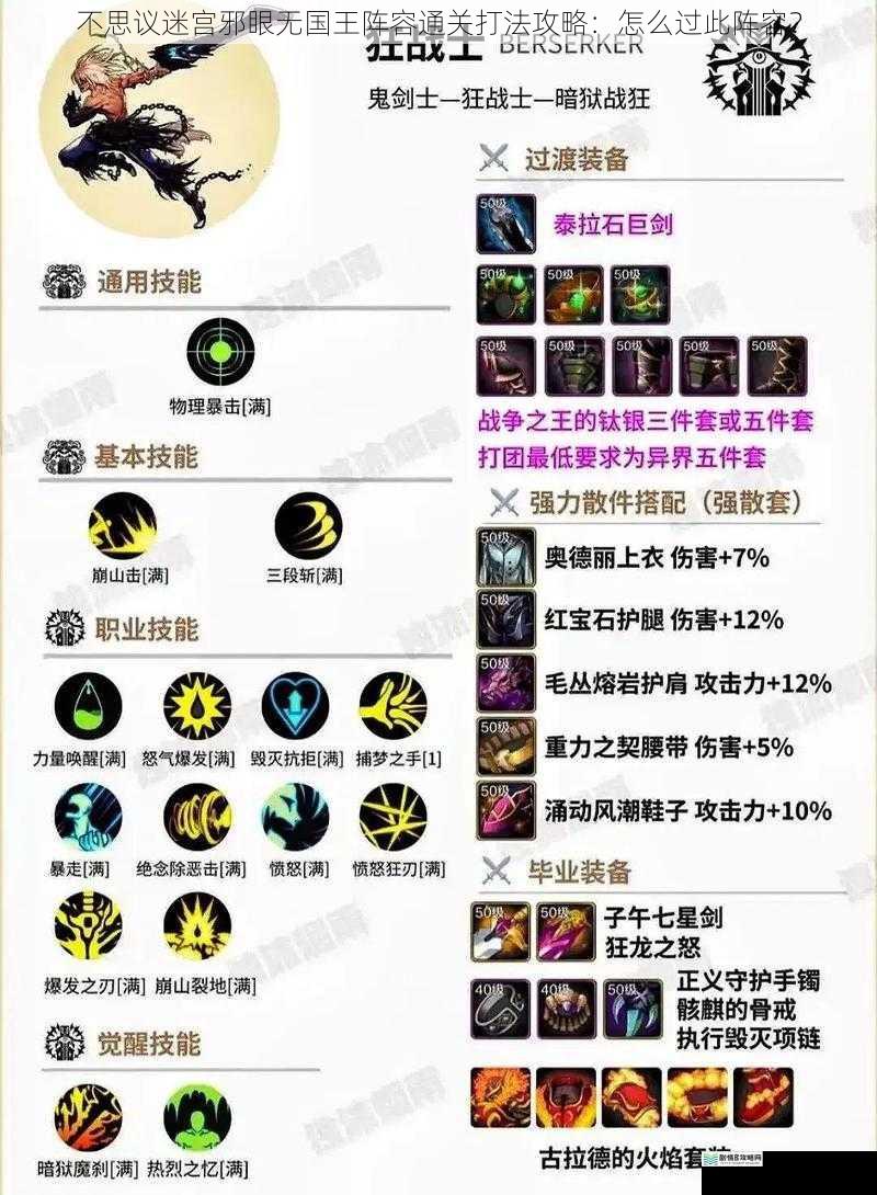 技能搭配与升级