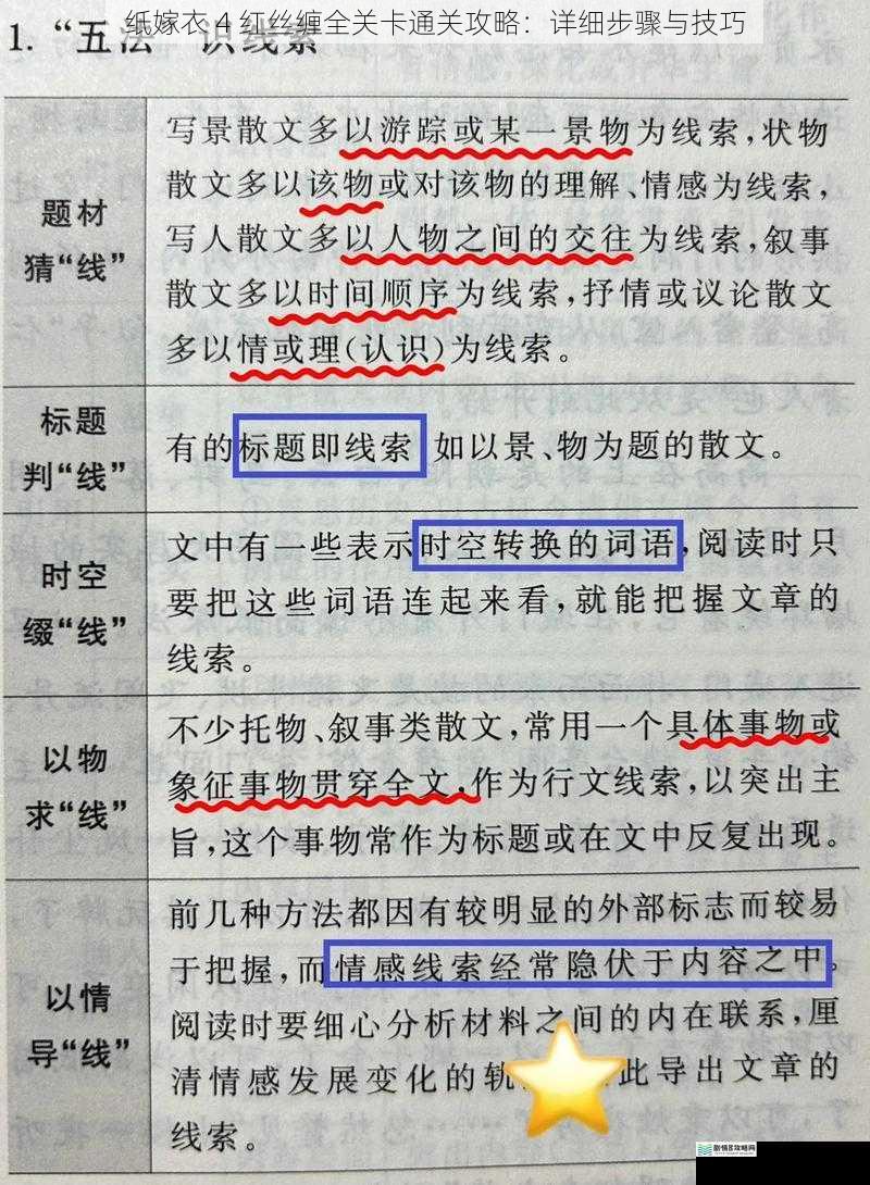 线索收集与整理