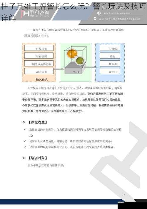 角色定位与技能理解