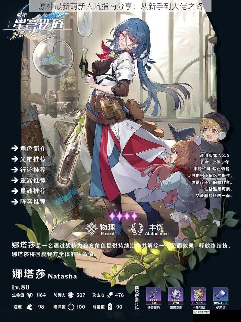 角色培养篇
