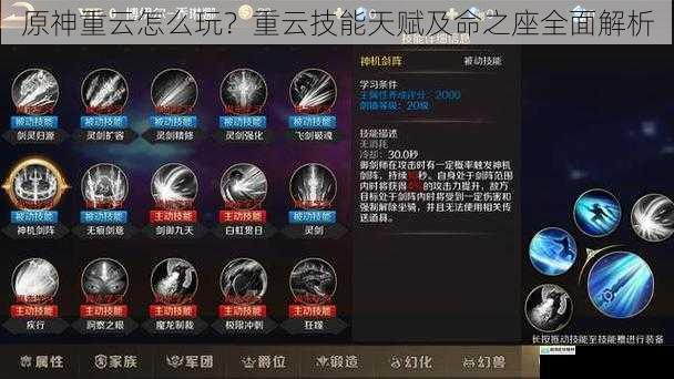 技能解析