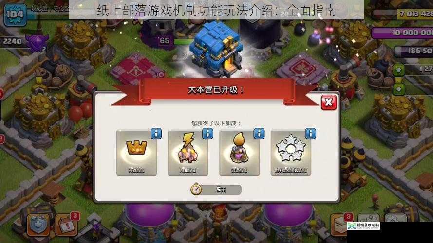 部落建设机制