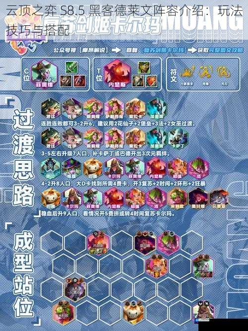 阵容组成与核心英雄