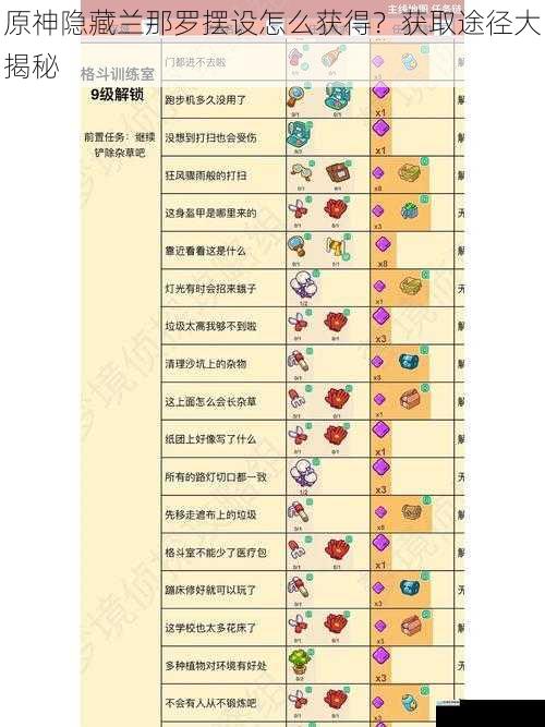 主线任务解锁