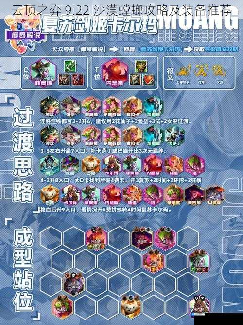 阵容组成及羁绊