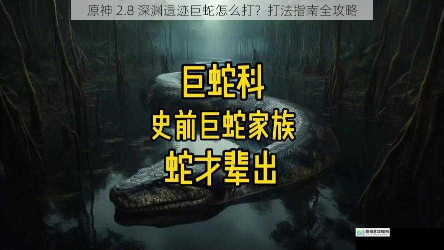 了解巨蛇的攻击模式
