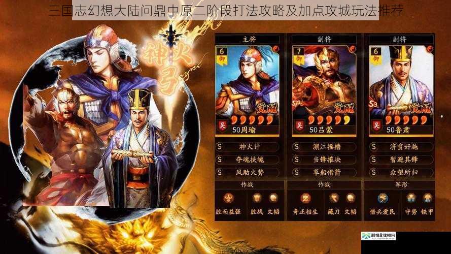武将搭配与阵容组建