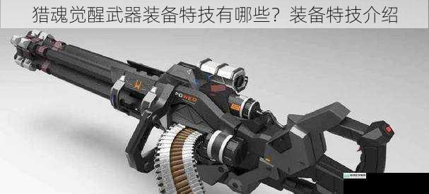 武器类型特技