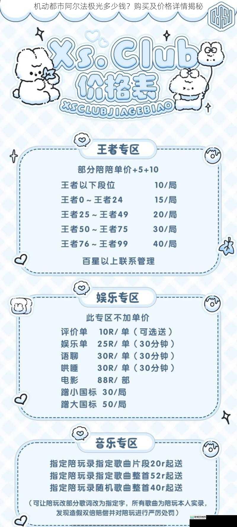 游戏内商城价格