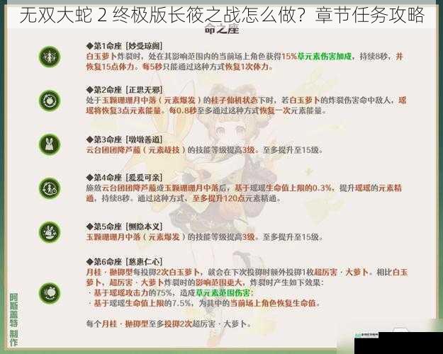 角色选择与搭配