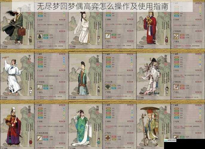 角色技能与属性