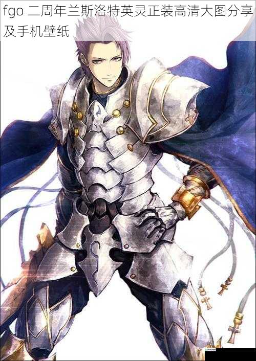 fgo 二周年兰斯洛特英灵正装高清大图分享及手机壁纸