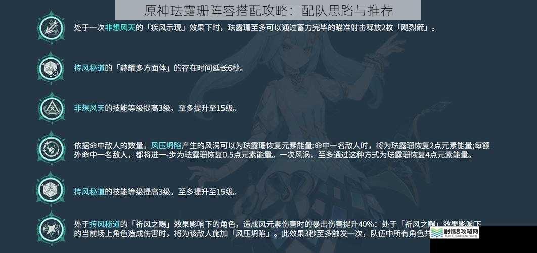 原神珐露珊阵容搭配攻略:配队思路与推荐