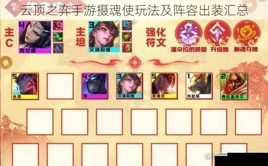 云顶之弈手游摄魂使玩法及阵容出装汇总