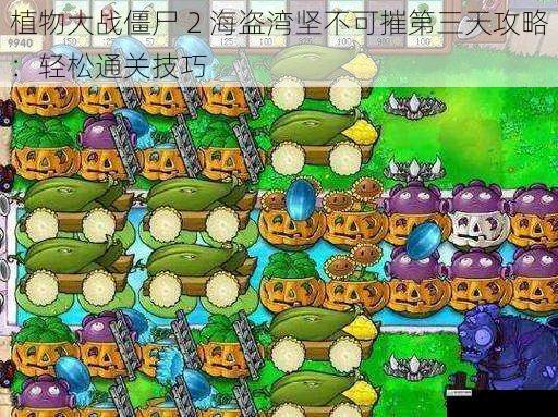 植物大战僵尸 2 海盗湾坚不可摧第三天攻略:轻松通关技巧