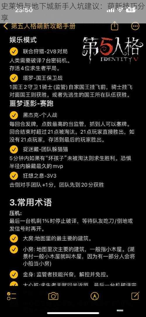 史莱姆与地下城新手入坑建议:萌新技巧分享