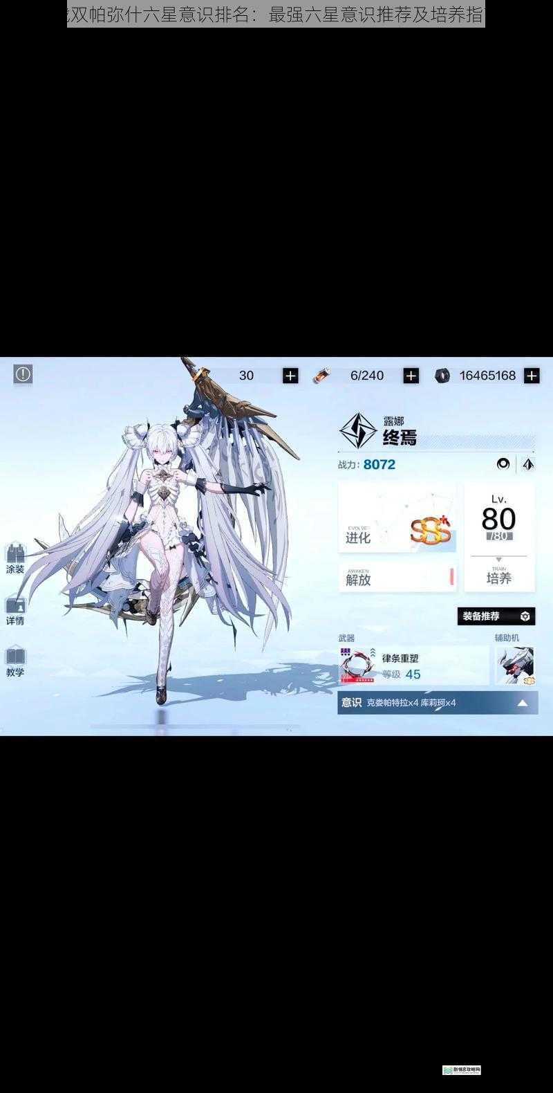 战双帕弥什六星意识排名:最强六星意识推荐及培养指南